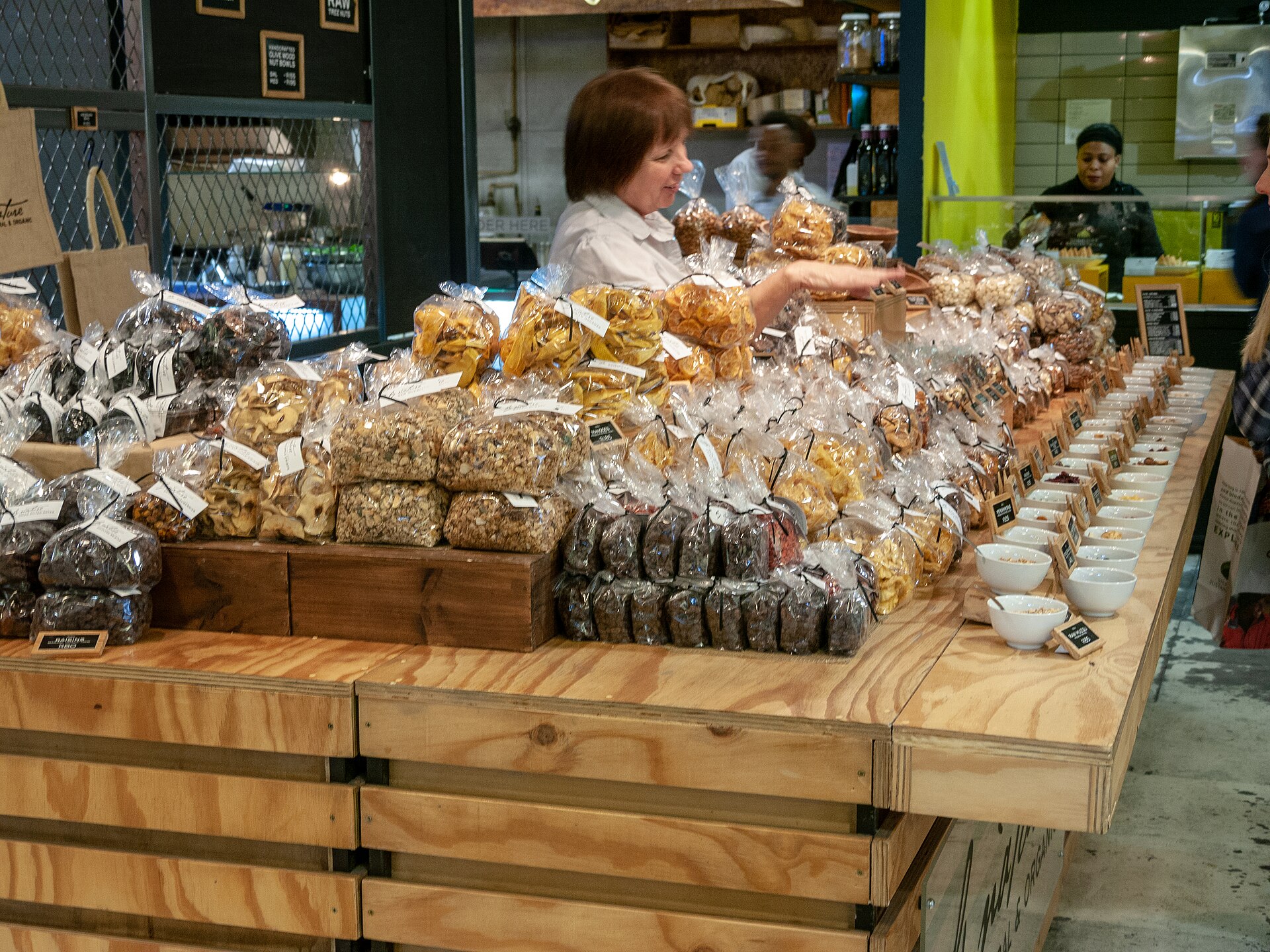 Fresh bakes at a Cape Town food market